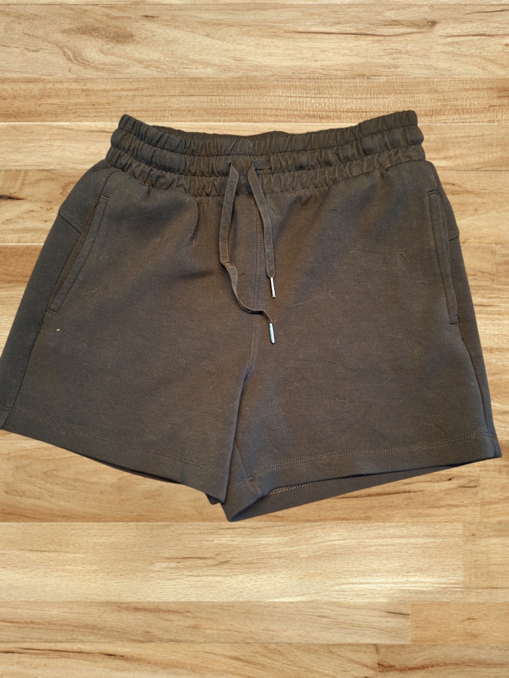 Members Mark Luxe Black Shorts